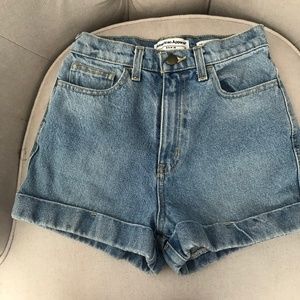 American Apparel Jean Shorts